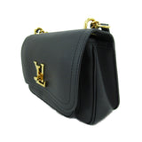 Louis Vuitton Rock Me Chain Shoulder Bag Black Black Calfskin Calfskin [cowhide]