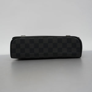 Louis VuittonAuth Damier Graphite District PM Men's Shoulder Bag