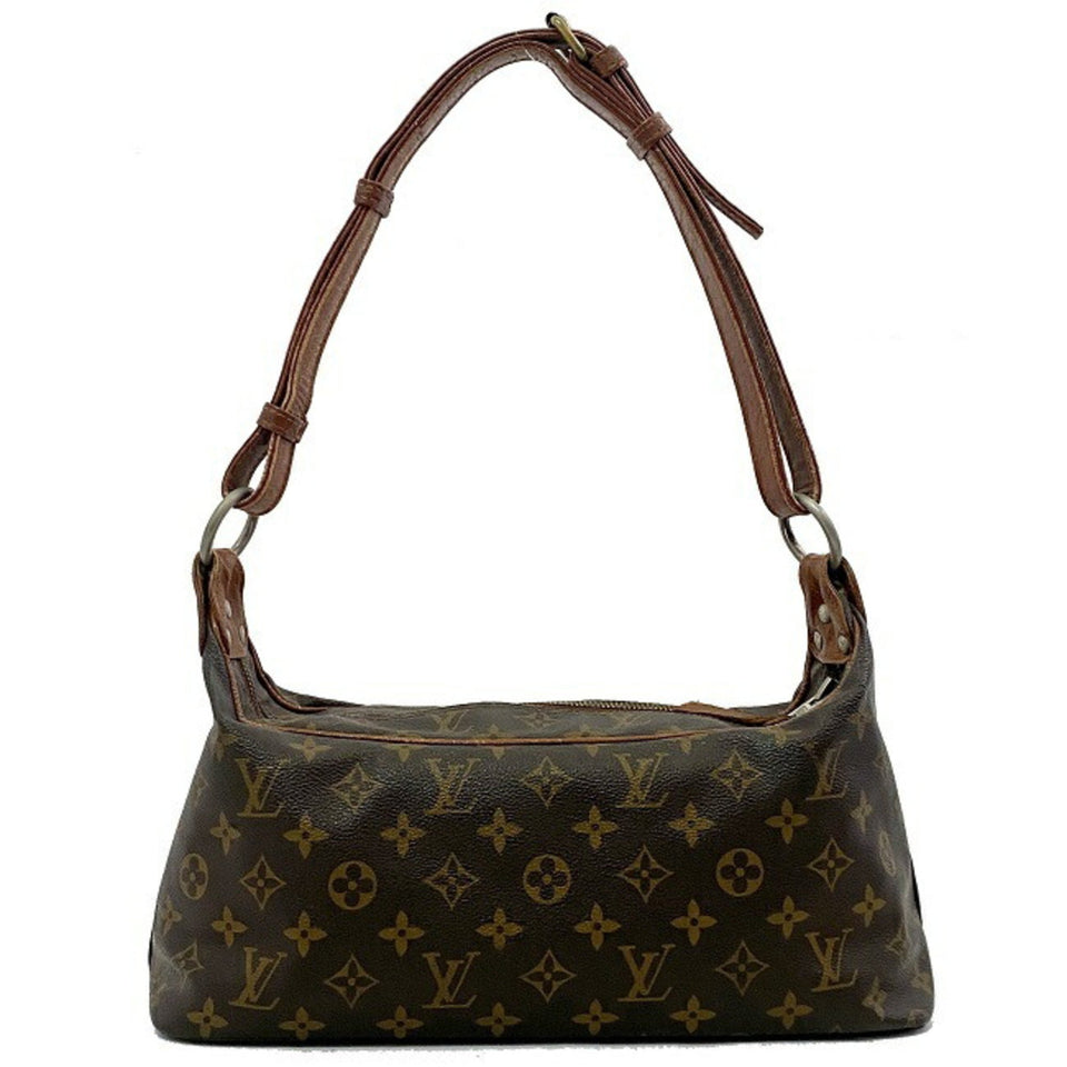 Louis Vuitton Bag Boulogne Brown Monogram Louis Vuitton Sack Sport Pig Leather Ladies