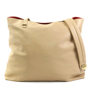 Burberry Beige Leather Shoulder Bag ( )