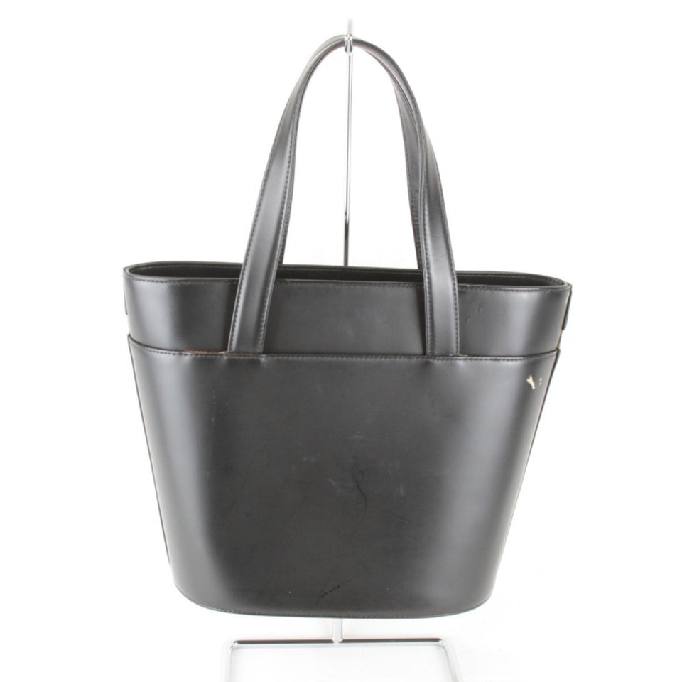 Burberry Black Leather Handbag ( )