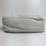 Hermes Pouch Towal chevron Beige type Foolby 25 Women