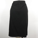 Chanel Wool Skirt Black P24940V08903