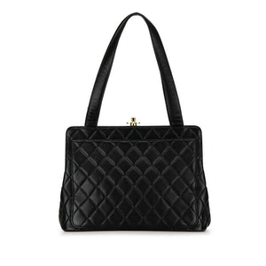 Chanel Coco Mark Matelasse Caviar Skin Tote Bag