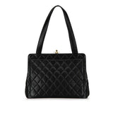 Chanel Coco Mark Matelasse Caviar Skin Tote Bag