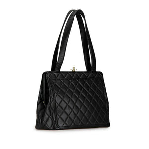 Chanel Coco Mark Matelasse Caviar Skin Tote Bag