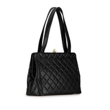 Chanel Coco Mark Matelasse Caviar Skin Tote Bag
