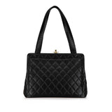 Chanel Coco Mark Matelasse Caviar Skin Tote Bag