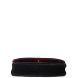 Chanel Half Moon Suede Shoulder Bag