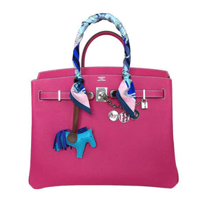HermesBirkin 35 Rose Tyrien Bag