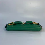 Gucci Horsebit 1955 Chain Shoulder bag Small Green Leather