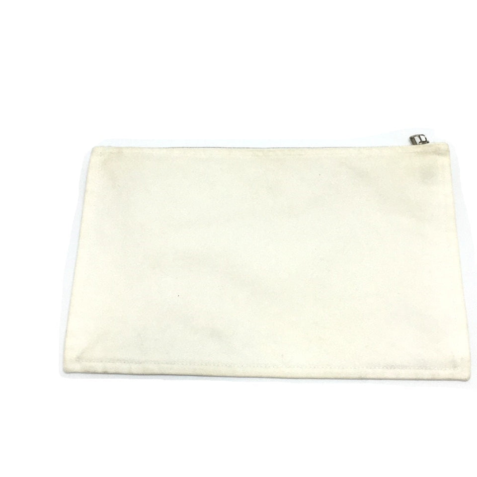 Hermes Pouch cotton off white Horse Adada GM unisex(Unisex)