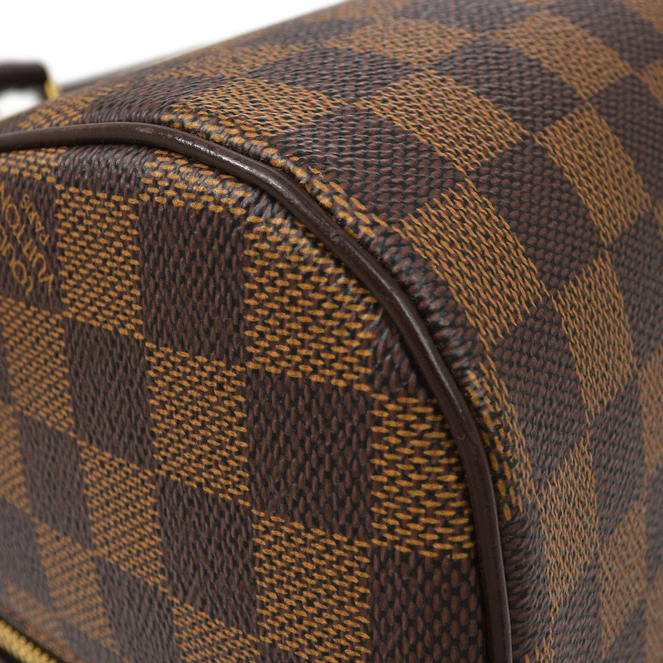 Louis Vuitton? RIVERA MM HAND BAG DAMIER EBENE