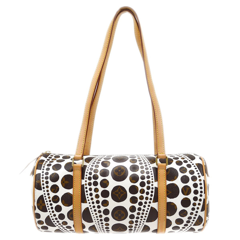 Louis Vuitton? x Kma 2012 PAPILLON 30 PUMPKIN DOT Handbag