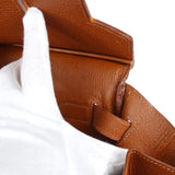 Hermes 2006 BIRKIN 40 Hand Bag Brown Ardennes