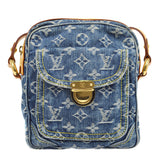 Louis Vuitton? 2007 CAMERA BAG SHOULDER BAG INDIGO MONOGRAM