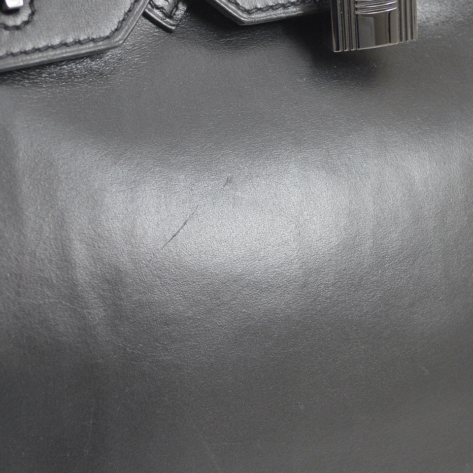 Hermes * 2011 BIRKIN 30 So Black Box calf