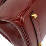 Hermes 2002 BIRKIN 35 Rouge H Courchevel