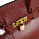 Hermes 2002 BIRKIN 35 Rouge H Courchevel
