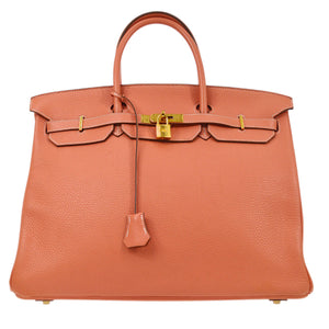 Hermes 2013 BIRKIN 40 Clemence Crevette