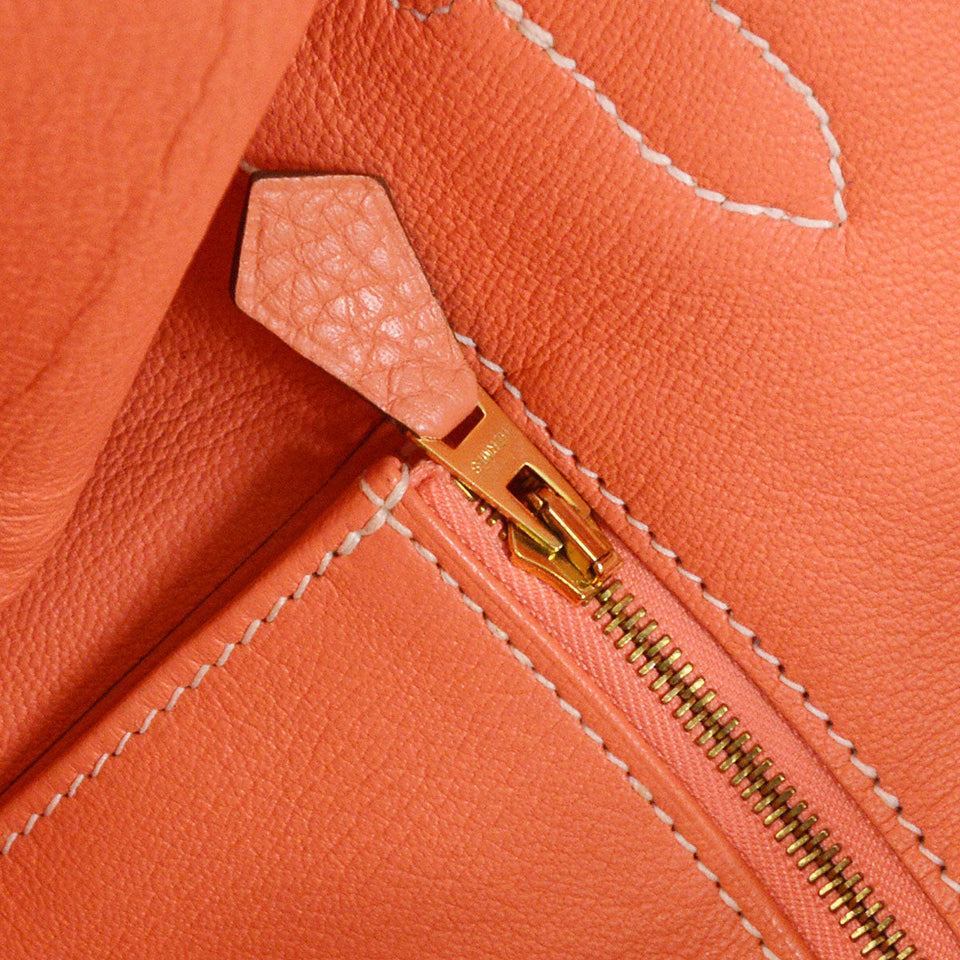Hermes 2013 BIRKIN 40 Clemence Crevette