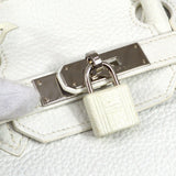 Hermes * BIRKIN 30 White Taurillon Clemence