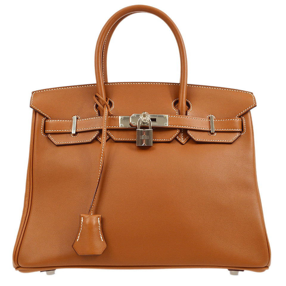 Hermes * 2007 BIRKIN 30 Gold Swift