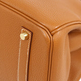 Hermes 2002 Birkin 35 Gold Togo