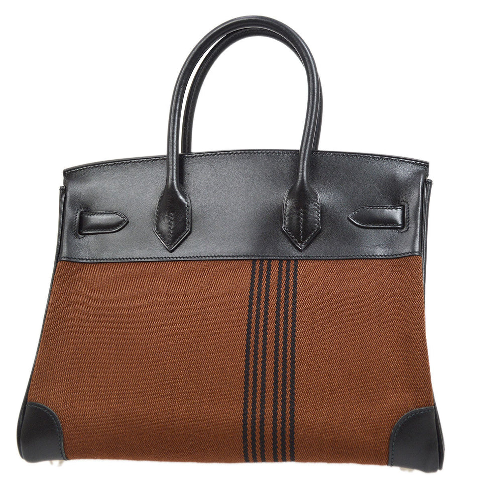 Hermes 2006 BIRKIN 30 Toile Potamos