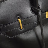 Hermes 2003 BIRKIN 35 Black Box calf