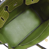 Hermes * 2008 BIRKIN 35 Porosus Crocodile Canopee