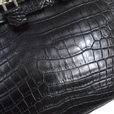 Hermes * 2009 BIRKIN 30 Black Matt Niloticus