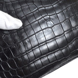 Hermes * 2009 BIRKIN 30 Black Matt Niloticus