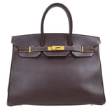 Hermes 1999 BIRKIN 35 Havane Evercalf