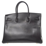 Hermes 2002 BIRKIN 35 Black Box Calf
