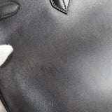 Hermes 2002 BIRKIN 35 Black Box Calf
