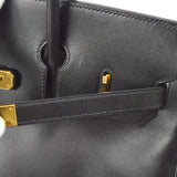 Hermes 2002 BIRKIN 35 Black Box Calf