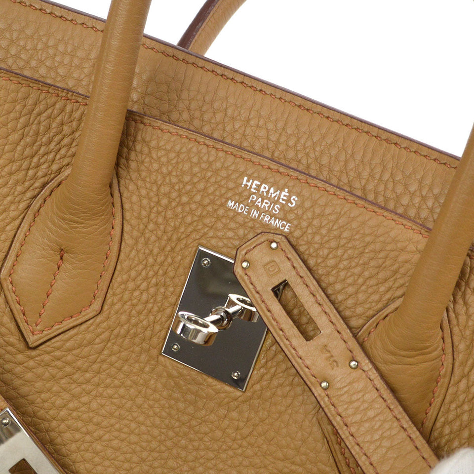 Hermes 2003 BIRKIN 35 Tabac camel Clemence