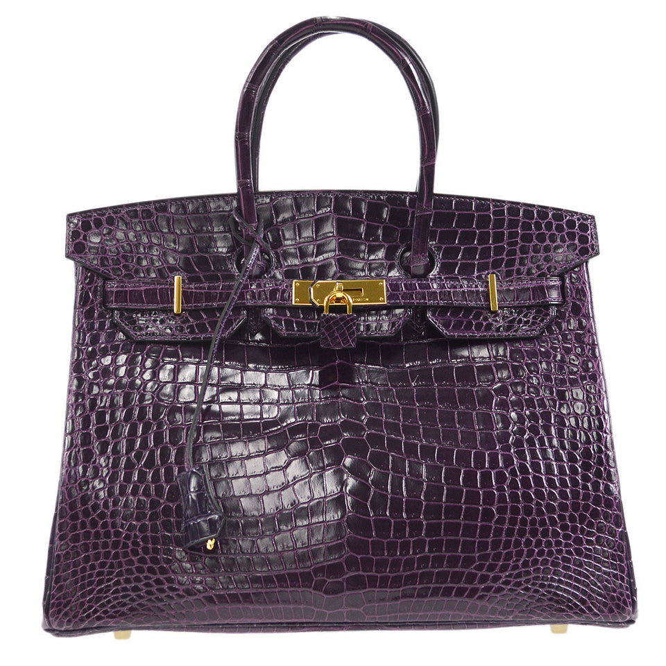 Hermes * 2013 Birkin 35 Amethyst