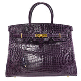 Hermes * 2013 Birkin 35 Amethyst