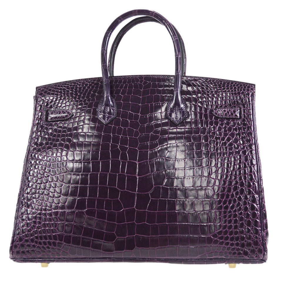 Hermes * 2013 Birkin 35 Amethyst
