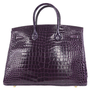 Hermes * 2013 Birkin 35 Amethyst