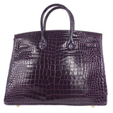 Hermes * 2013 Birkin 35 Amethyst