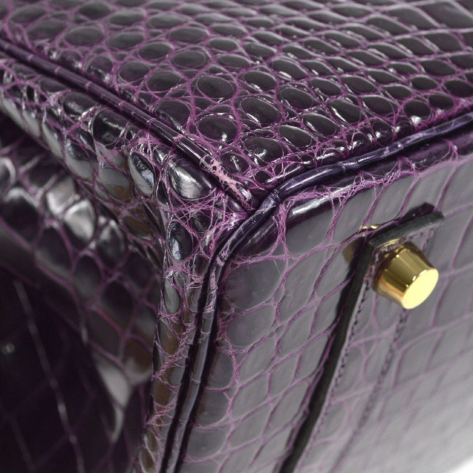 Hermes * 2013 Birkin 35 Amethyst