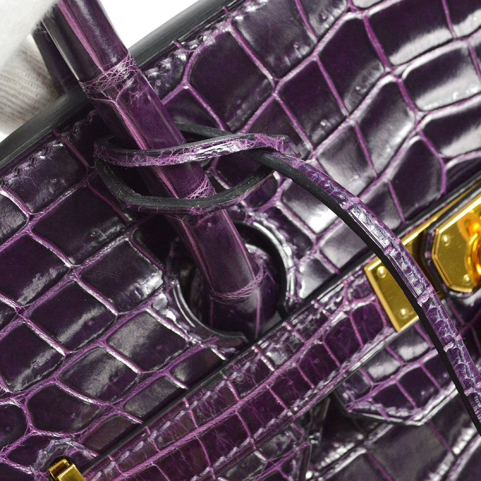 Hermes * 2013 Birkin 35 Amethyst
