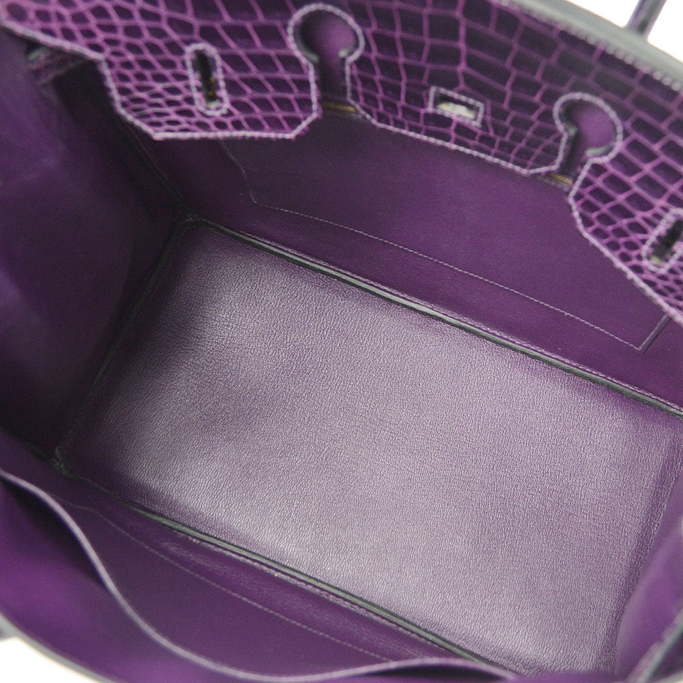 Hermes * 2013 Birkin 35 Amethyst