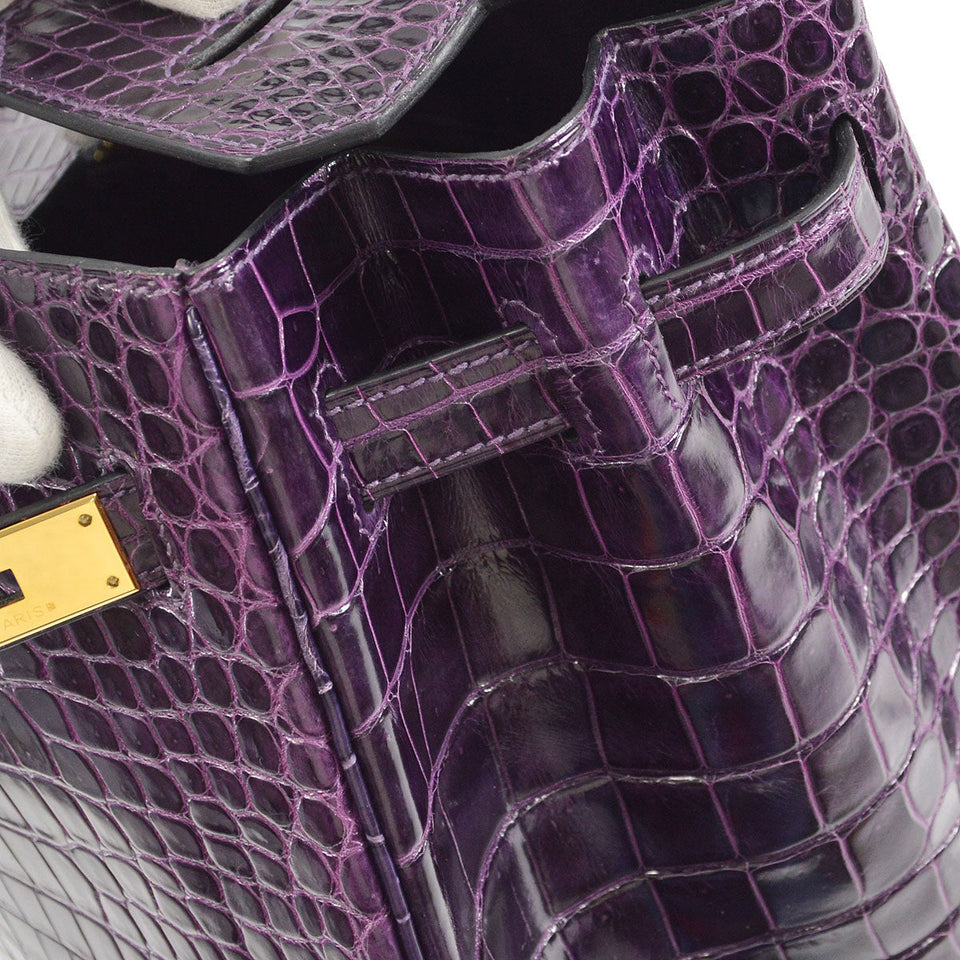 Hermes * 2013 Birkin 35 Amethyst