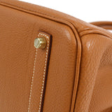 Hermes 2008 Birkin 35 Gold Clemence