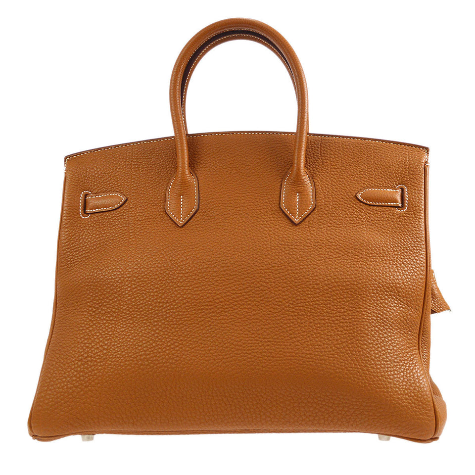 Hermes 2003 Birkin 35 Gold Togo