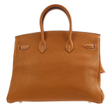 Hermes 2003 Birkin 35 Gold Togo